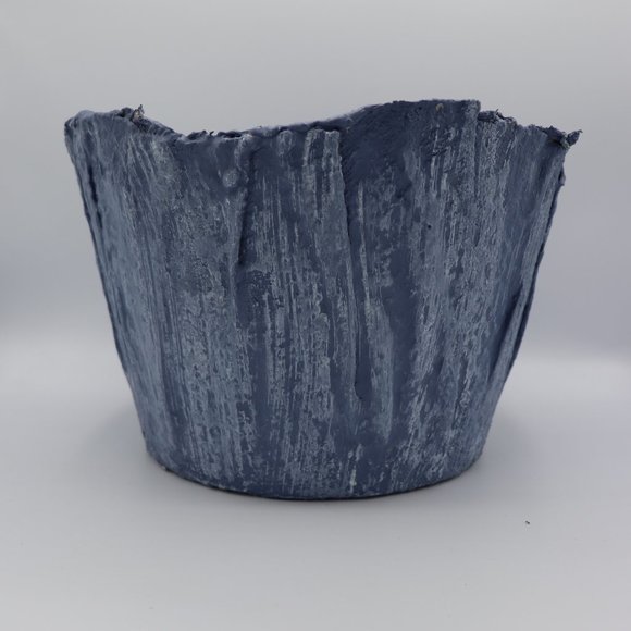 Flower Pot Hand Made In USA Contains Recycled Materials - Plant Not Included - Picture 9 of 10